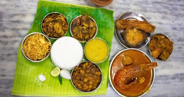 Fine Rice Thali